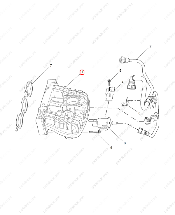 MG Intake manifold OEM 10223309 FOR  MG ZS