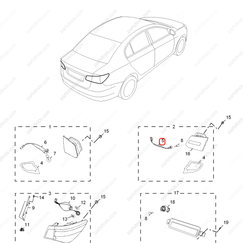 MG Light bulb socket OEM 10046974 FOR  MG350