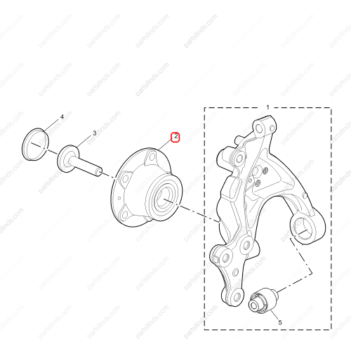 MG Wheel bearing OEM 10122856 FOR  MG6