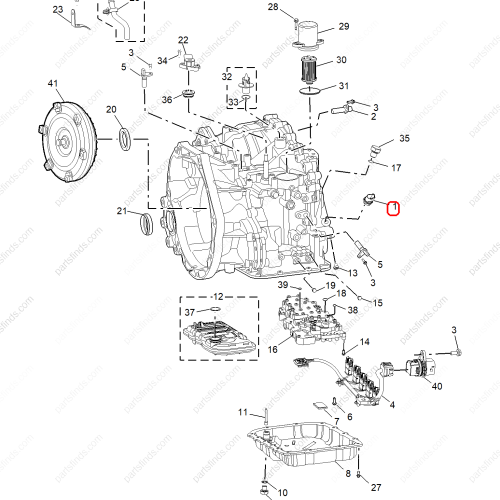 MG Transmission pressure sensor OEM 10406755 FOR  MG ZS MG5