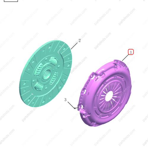 GEELY Clutch Pressure Plate OEM 1136000160756001 FOR  Emgrand