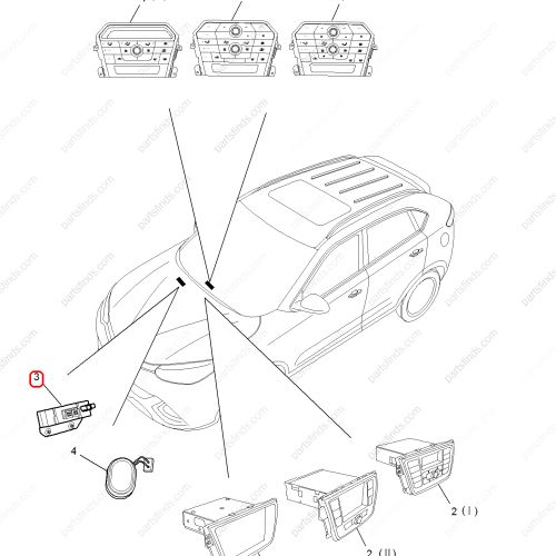 MG Communication control unit OEM 10304128 FOR  MG GS