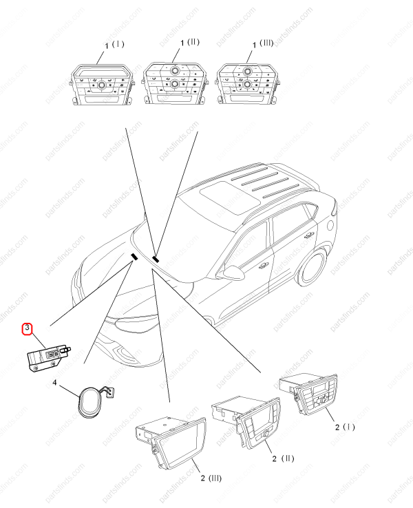 MG Communication control unit OEM 10304128 FOR  MG GS