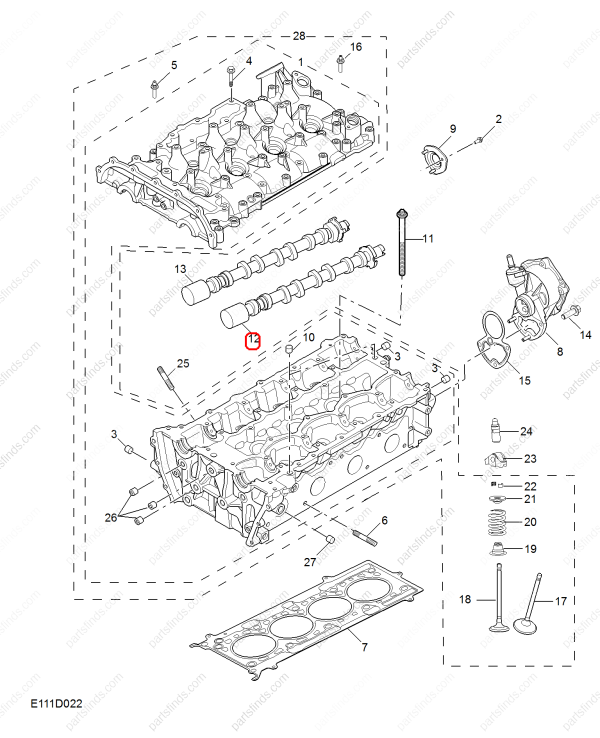 MG Camshaft OEM 30033242 FOR  RX8 MG HS RX5 MG GS