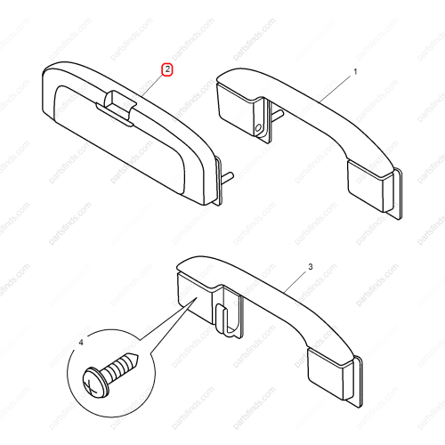 MG Glasses case OEM 10002121 FOR  MG550 MG6 MG750