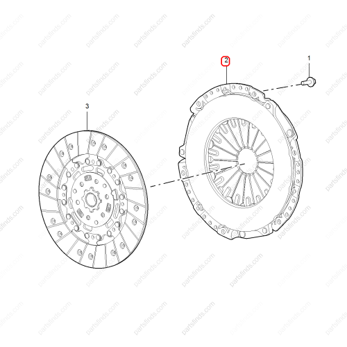 MG Clutch Pressure Plate OEM 10849368 FOR  MG HS