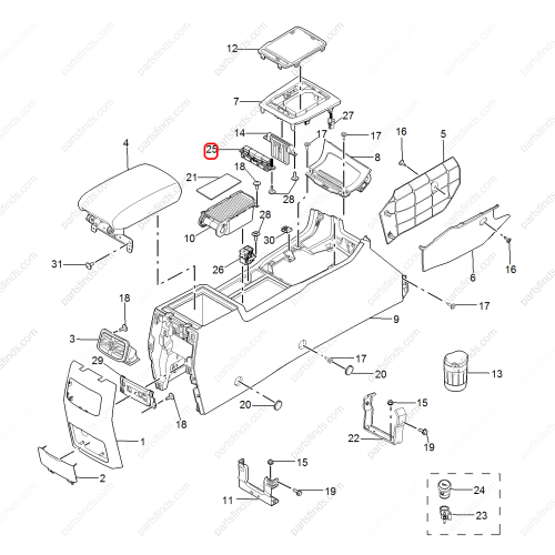 MG Multifunction switch OEM 10269223 FOR  MG6 RX5