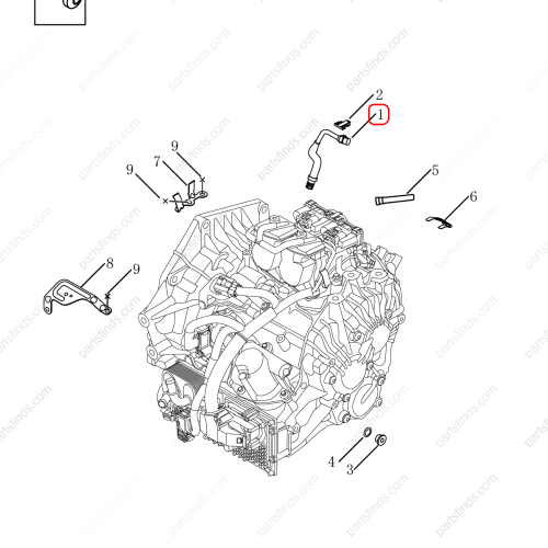 GEELY Ventilation duct OEM 3050019700 / 5511690072 FOR  Coolray