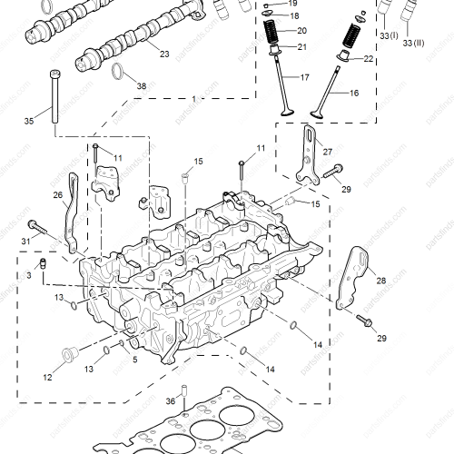 MG Camshaft OEM 10036860 FOR  MG6 MG HS RX5