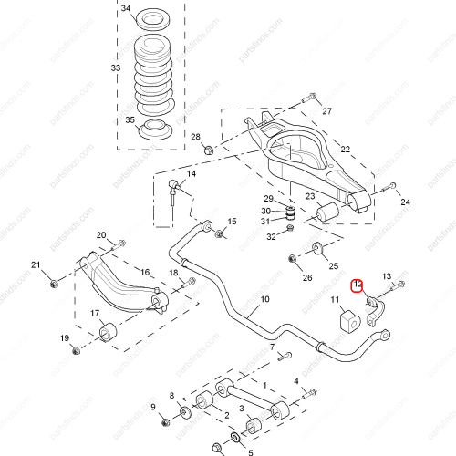 MG Balance bar bracket OEM 10394078 FOR  RX5 MG GS