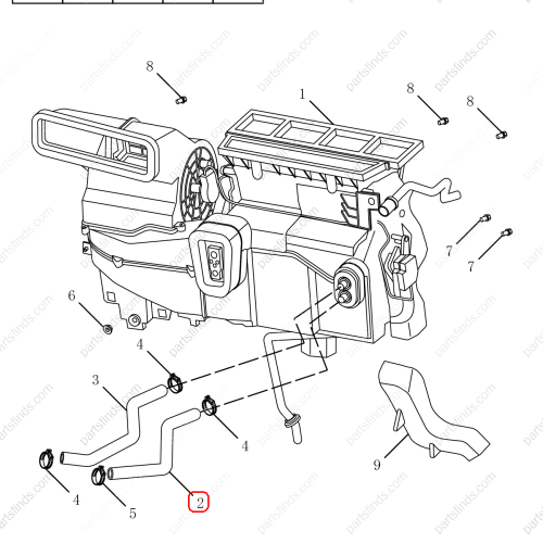 GEELY Coolant Inlet Hose OEM 8015000800 / 1067030250 FOR  Emgrand GT