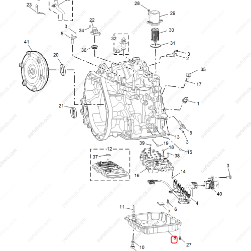 MG Transmission oil pan OEM 10407811 FOR  MG ZS MG5 MG GT