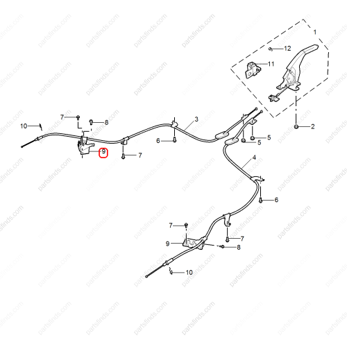 MG Bracket OEM 10290510 FOR  MG ZS