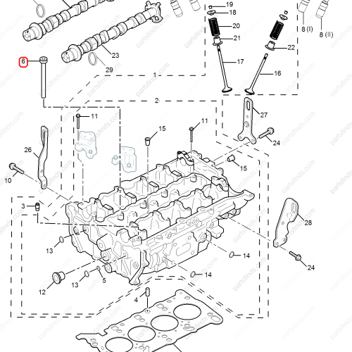 MG Cylinder head screw OEM 99000135 FOR  MG ZS MG6 MG5 MG HS MG GT RX5