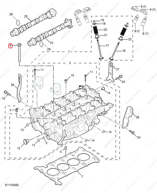 MG Cylinder head screw OEM 99000135 FOR MG ZS MG6 MG5 MG HS MG GT RX5