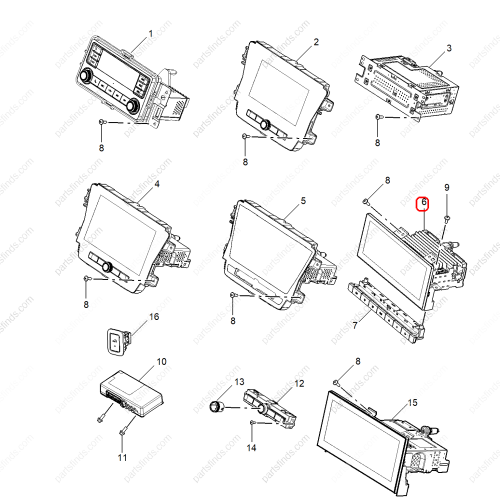 MG Multimedia player OEM 11090730 FOR  MG5