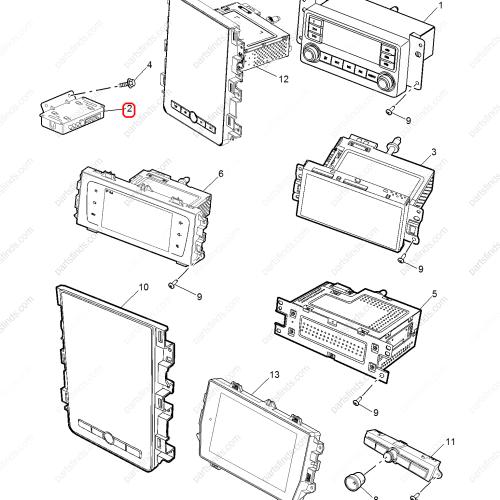 MG Communication control unit OEM 11093753 FOR  MG6