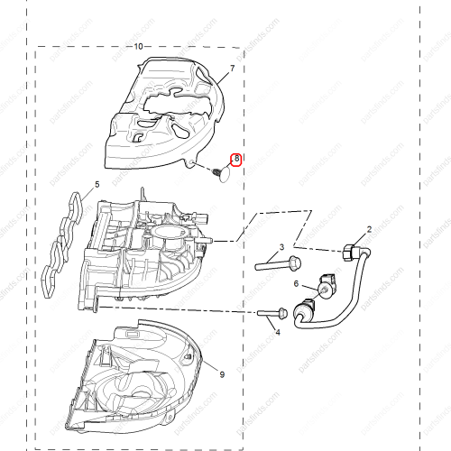 MG Buckle OEM 15958694 FOR  RX5