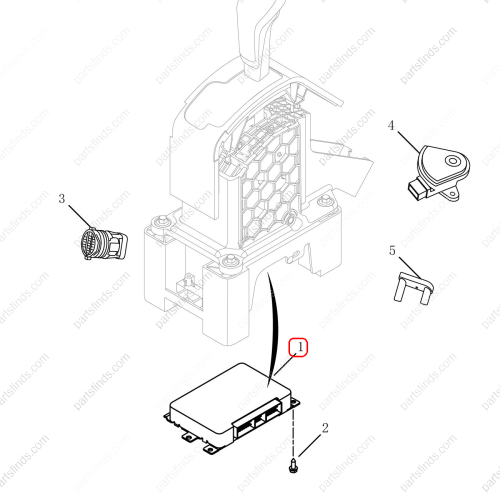 GEELY Transmission Control Unit OEM 3055016900 / 6600130166 FOR  Emgrand X7 Sport