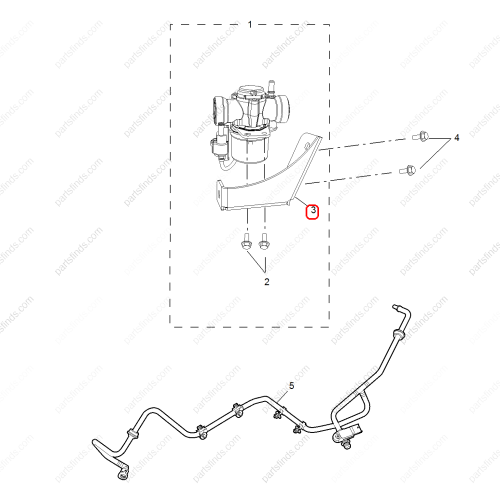 MG Vacuum pump bracket OEM 10123893 FOR  MG6