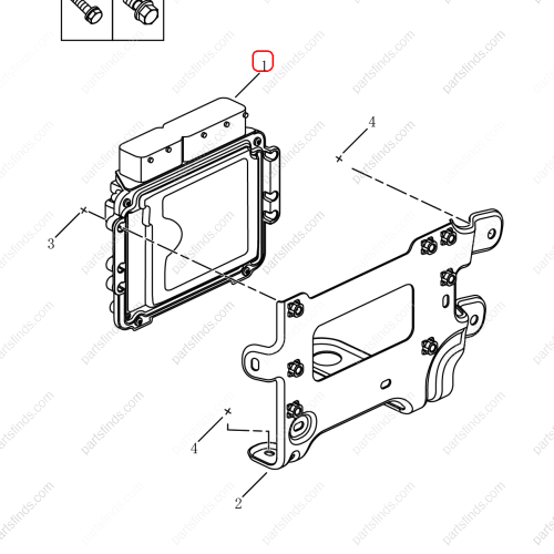 GEELY Engine control unit OEM 2046005700 / 1016012321 FOR  Emgrand X7 Sport