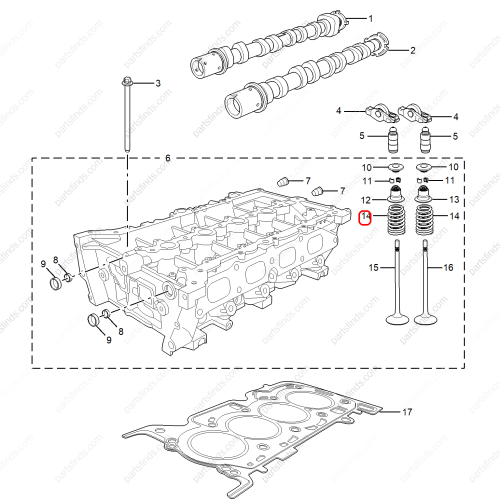 MG Valve spring OEM 10659466 FOR  MG5