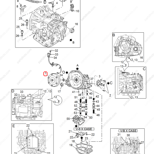 MG Hydraulic torque converter OEM 10034252 FOR  MG350 MG5