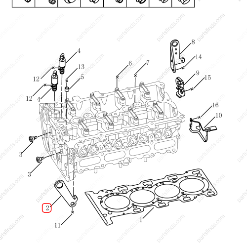 GEELY Engine lifting lug OEM 1016059686 FOR  Binrui