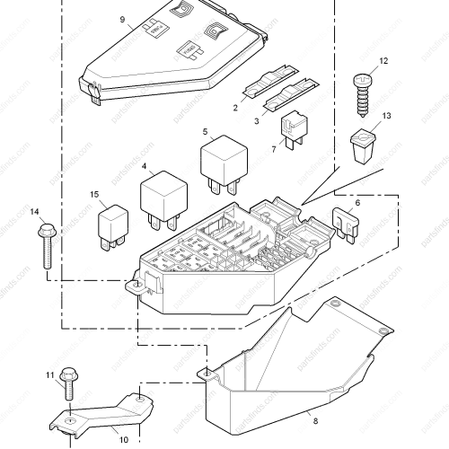 MG Fuse box OEM 10059296 FOR  MG6