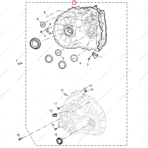 MG Transmission housing OEM 10586246 FOR  MG5 MG HS MG GT