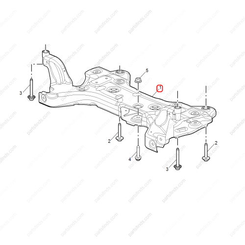 MG Front axle OEM 10993737 FOR  MG5 MG GT