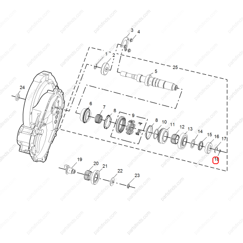 MG Transmission oil seal OEM 10004128 FOR  MG550 MG350 MG6 MG750