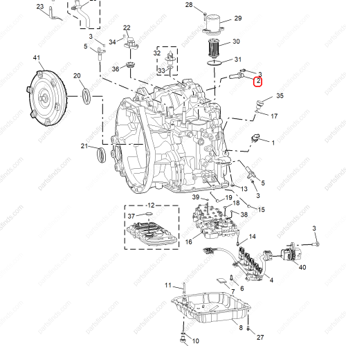 MG Speed sensor OEM 10411543 FOR  MG5