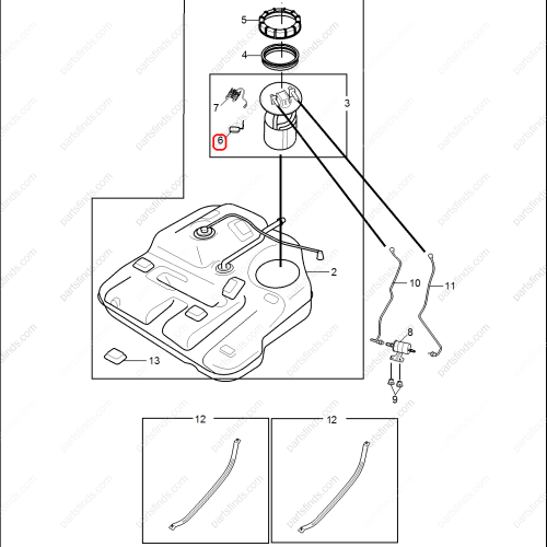 MG Fuel Level Sensor OEM 10153935 FOR  RX5 MG GS