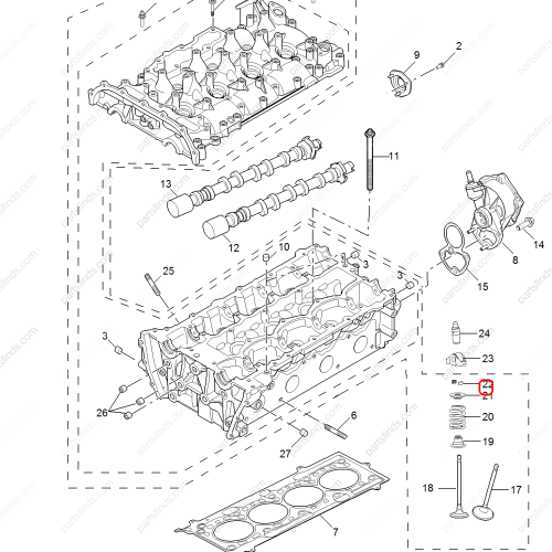 MG Valve lock piece OEM 30026363 FOR  RX8 MG HS RX5 MG GS