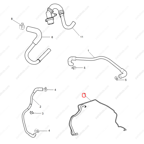 MG Ventilation duct OEM 30052054 FOR  MG350 MG5