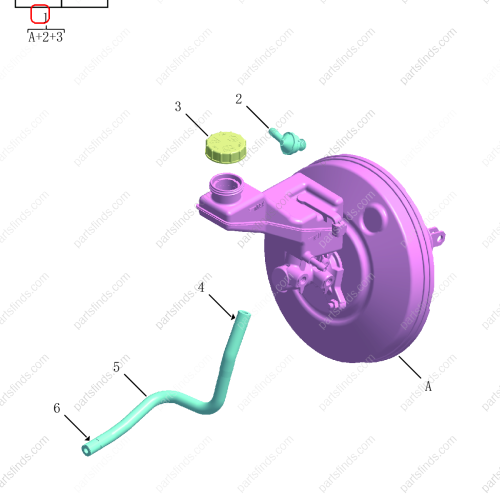 GEELY Brake assembly OEM 4056072900 / 8894989335 FOR  Emgrand