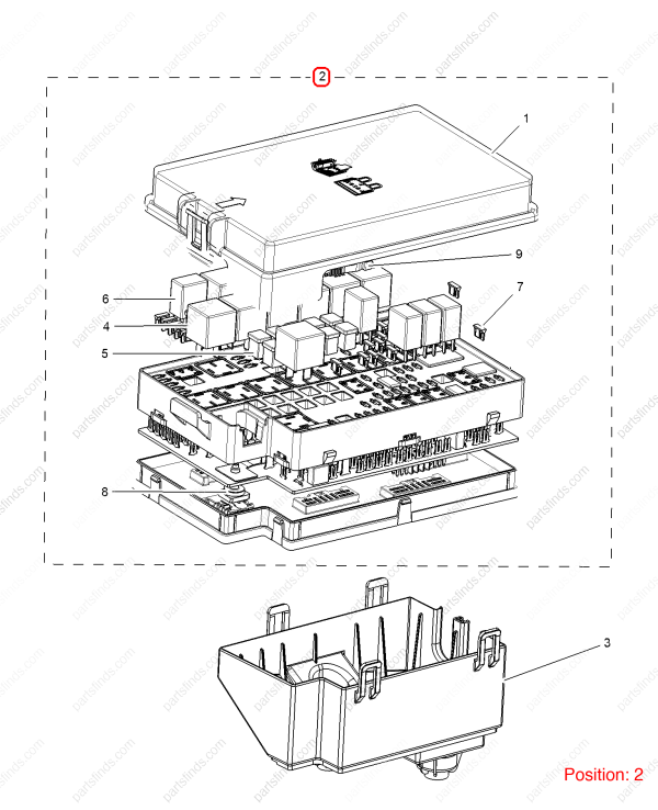 MG Fuse box OEM 10210378 FOR MG GS