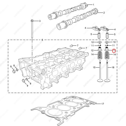 MG Valve oil seal OEM 10644913 FOR  MG5