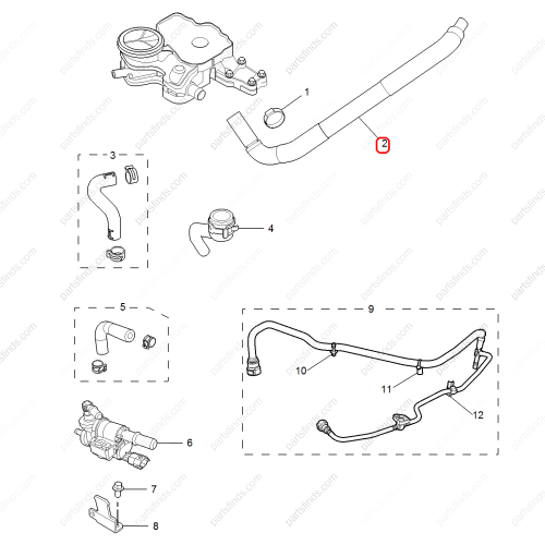 MG Ventilation duct OEM 10107376 FOR  RX8 MG HS