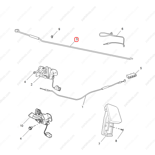 MG Hood Lift Support OEM 10155381 FOR  MG6 MG5