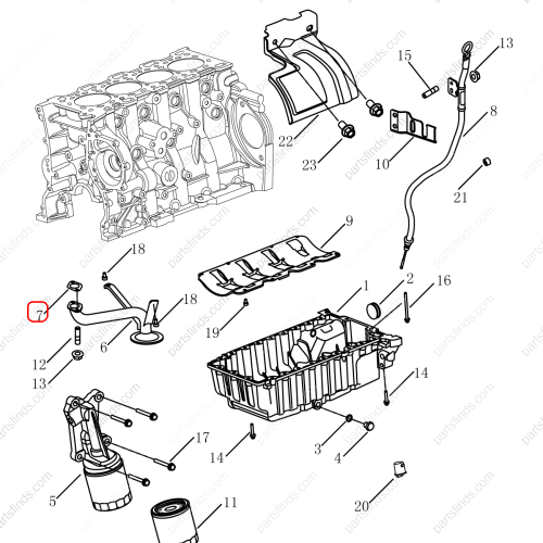 GEELY Oil Filter Seal OEM 1016051527 FOR  Binrui