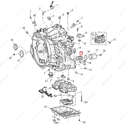 MG Transmission filter OEM 10406973 FOR  MG ZS MG5 MG GT