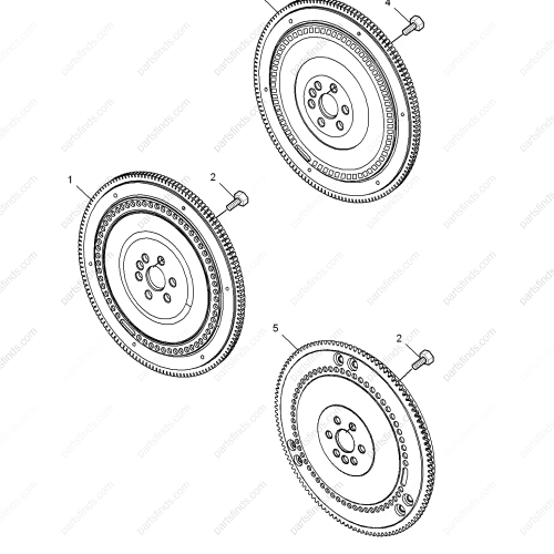 MG Flywheel OEM TPB90023C FOR  MG550 MG6