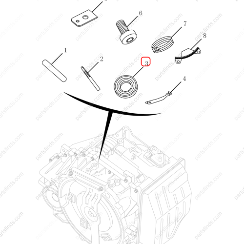 GEELY Oil seal OEM 3045000600R FOR  Emgrand GT Emgrand X7 Sport