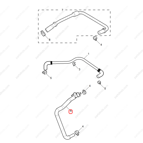 MG Ventilation duct OEM 10449988 FOR  MG ZS