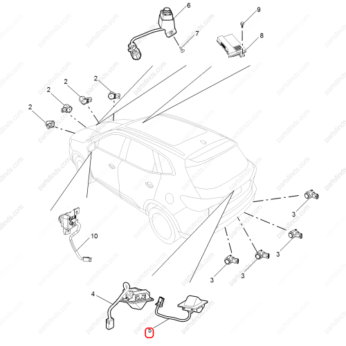 MG Camera OEM 11578937 FOR  MG HS