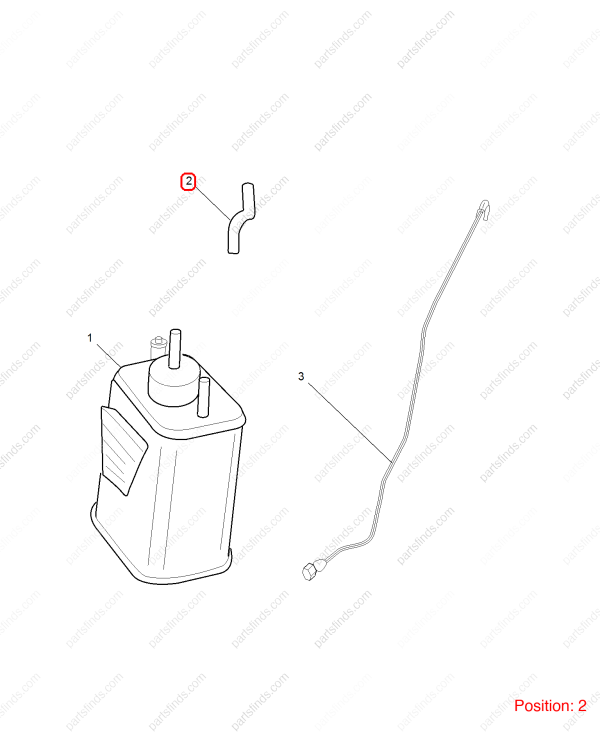 MG Activated carbon canister ventilation pipe OEM 10153981 FOR RX5 MG GS