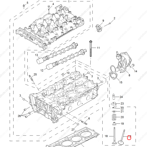 MG Valve OEM 10694759 FOR  RX8 MG HS