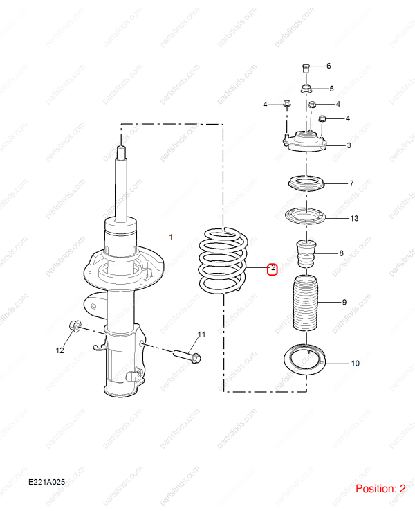 MG Shock absorber spring OEM 10419969 FOR MG6